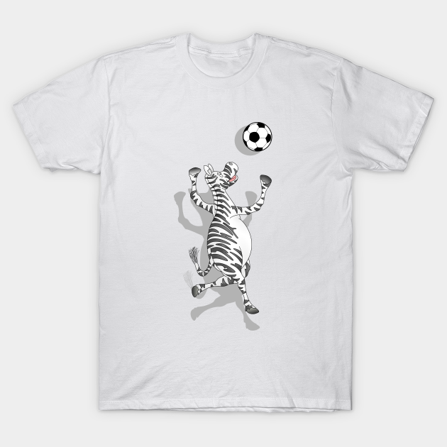 Zebra Football Funny TShirt TeePublic